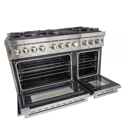 48" Forno Gas Range with 240V Electric Oven Dual Fuel Free-Standing Pro-Style Range - FFSGS6188-48