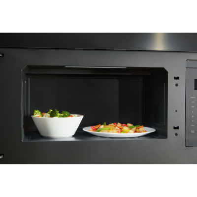 30" KitchenAid 1.1 Cu. Ft. Over The Range Microwave with Flush Built-In Design - YKMMF330PBS