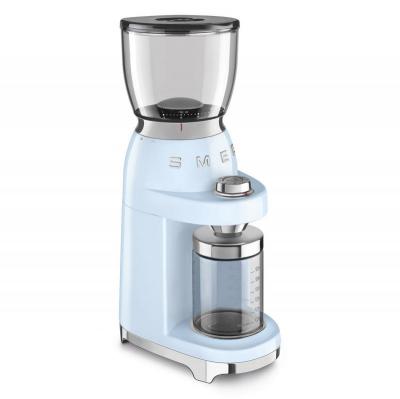 SMEG 50's Style Coffee Grinder In Pastel Blue - CGF01PBUS