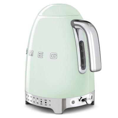 SMEG 50's Style Electric Kettle With Plastic Button In Pastel Green - KLF04PGUS