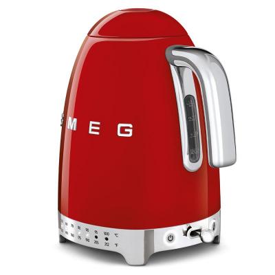 SMEG 50's Style Electric Kettle With Plastic Button In Red - KLF04RDUS