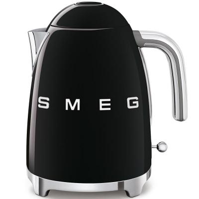 SMEG 50's Style Electric Kettle In Glossy Black - KLF03BLUS