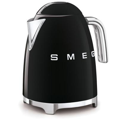 SMEG 50's Style Electric Kettle In Glossy Black - KLF03BLUS