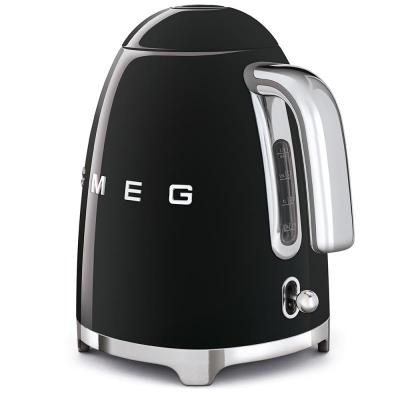 SMEG 50's Style Electric Kettle In Glossy Black - KLF03BLUS