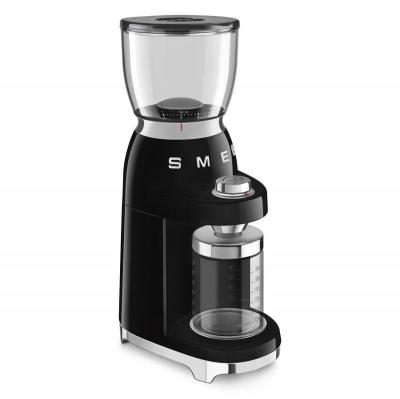 SMEG 50's Style Coffee Grinder In Black - CGF01BLUS