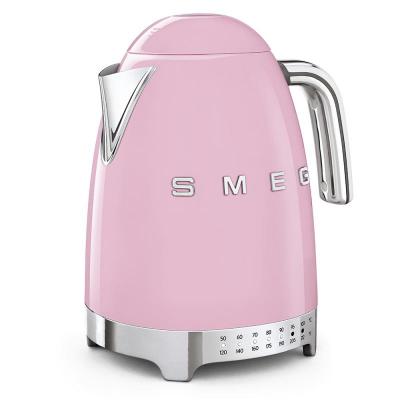 SMEG 50's Style Electric Kettle With Plastic Button In Pink - KLF04PKUS