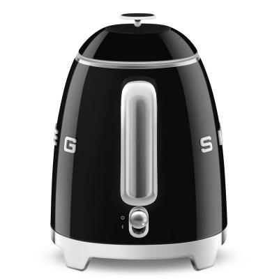 SMEG 50's Style Electric Kettle With Chrome Base In Black - KLF05BLUS