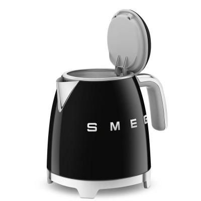 SMEG 50's Style Electric Kettle With Chrome Base In Black - KLF05BLUS