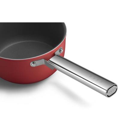 SMEG 50's Style Saucepan With 20 Inch Diameter In Red - CKFS2011RDM