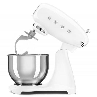 SMEG 50's Style Stand Mixer in White - SMF03WHUS