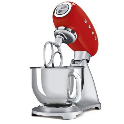 SMEG 50's Style Stand Mixer in Red - SMF02RDUS