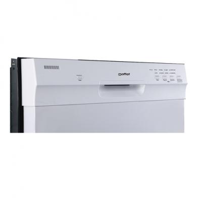24" Moffat Built-In Front Control Dishwasher in White - MBF420SGPWW