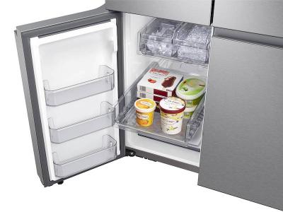 36" Samsung 23 Cu. Ft. 4-Door Flex Refrigerator with Family Hub and Beverage Center - RF23A9771SR/AC