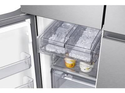 36" Samsung 23 Cu. Ft. 4-Door Flex Refrigerator with Family Hub and Beverage Center - RF23A9771SR/AC