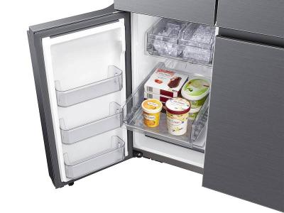 36" Samsung 23 cu.ft 4-Door Flex Refrigerator with Family Hub and Beverage Center - RF23A9771SG