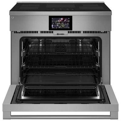 36" Monogram 5.75 Cu. Ft. Induction Professional Range - ZHP365ETVSS