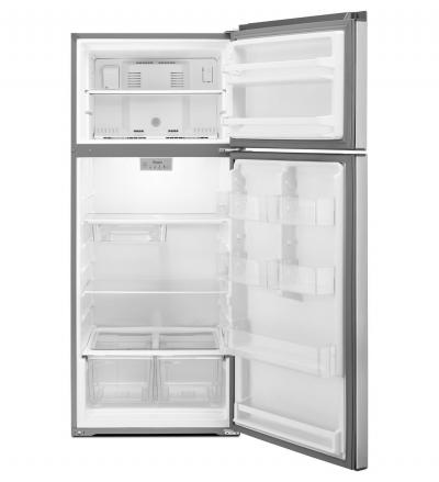 28" Whirlpool 18 Cu. Ft. Refrigerator Compatible With The EZ Connect Icemaker Kit - WRT518SZFW