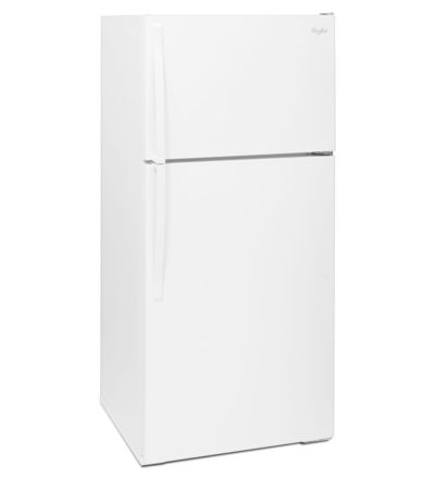 28" Whirlpool 14.3 Cu. Ft. Top-Freezer Refrigerator With Freezer Temperature Control - WRT134TFDW