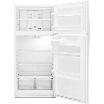 28" Whirlpool 14 Cu. Ft. Top-Freezer Refrigerator With Freezer Temperature Control - WRT134TFDM