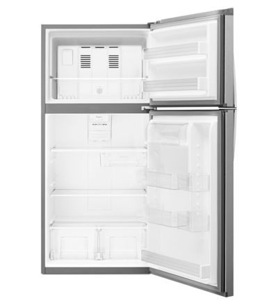 30" Whirlpool 19.2 Cu.Ft. Top-Freezer Refrigerator With LED Interior Lighting - WRT549SZDB