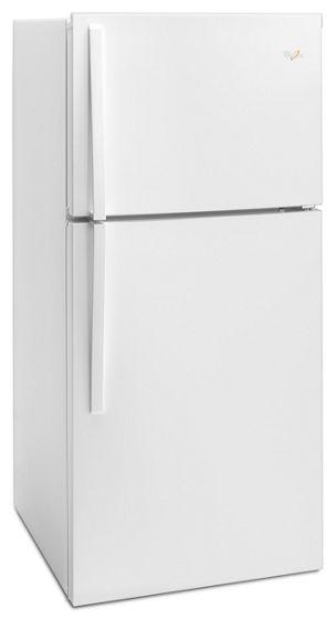 30" Whirlpool 19.2 Cu. Ft. Top-Freezer Refrigerator With LED Interior Lighting - WRT549SZDW