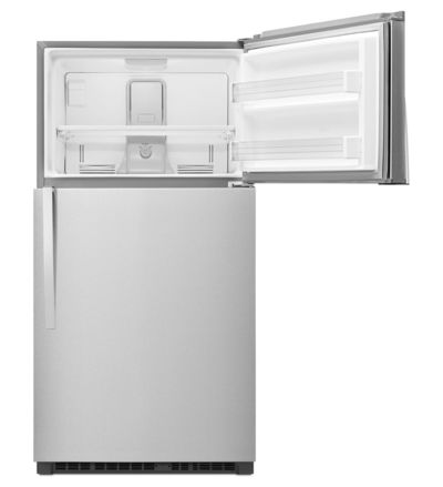 33" Whirlpool® Top-Freezer Refrigerator with Optional EZ Connect Icemaker Kit - WRT541SZDM