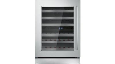 24" Thermador Under-Counter Wine Reserve with Glass Door - T24UW910LS