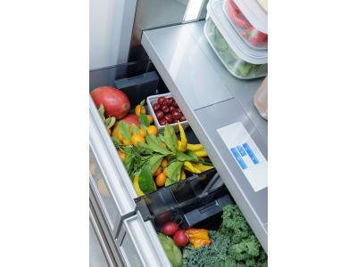 36" Thermador Built-In Bottom Mount Smart Refrigerator Stainless Steel - T36BB120SS