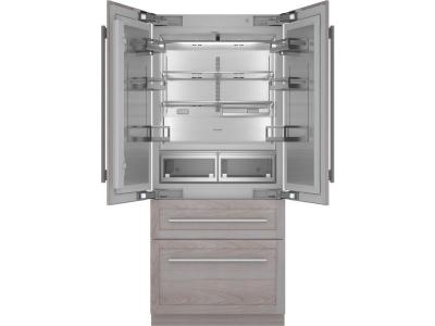 36" Thermador Freedom Built-in French Door Bottom Freezer Panel Ready - T36IT100NP