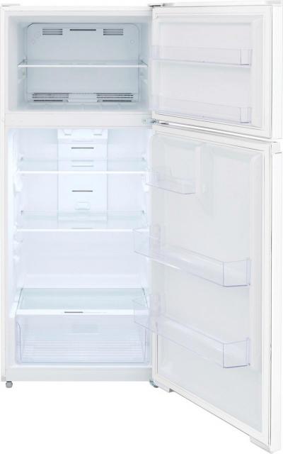 28" Frigidaire 16.0 Cu. Ft. Top Freezer Refrigerator In White - FRTE1622AW