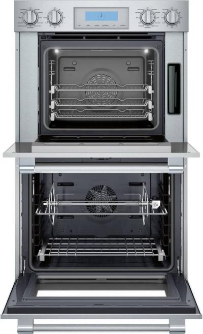 30" Thermador Professional Steam Double Oven Stainless Steel - PODS302B