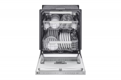 24" LG 44 DBA Dishwasher with QuadWash Pro LED Status Indicator and Remote Start - LDPM6762S