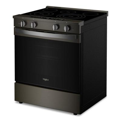 30" Whirlpool Smart Slide in Electric Range with Air Cooking Technology - YWSES7530RV