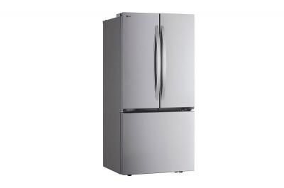 33" LG 21 Cu. Ft. 3-Door French Door Counter-Depth MAX Refrigerator - LF21G6200S