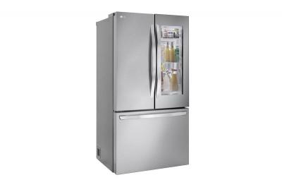 36" LG 26 Cu. Ft. Smart Counter-Depth MAX Refrigerator with Single Ice Maker - LLFGC2706S