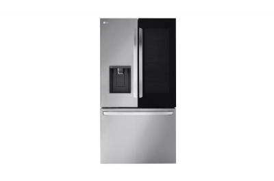 36" LG 26 Cu. Ft. InstaView Counter-Depth MAX French Door Refrigerator - LRFOC2606S