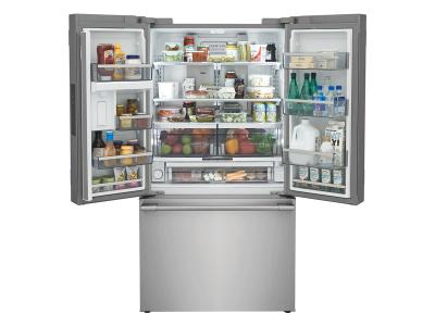 36" Frigidaire Professional 23.3 Cu. Ft. French Door Counter-Depth Refrigerator - PRFG2383AF