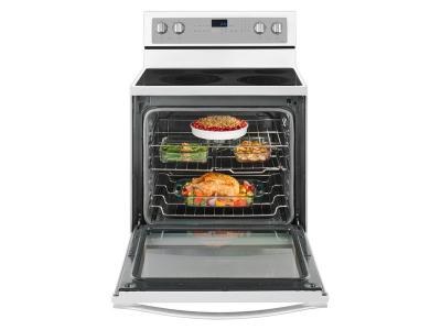 30" Whirlpool 6.4 Cu. Ft. Freestanding Electric Range With True Convection - YWFE745H0FH