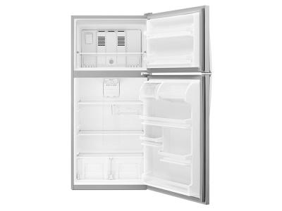 30" Whirlpool 18.2 Cu. Ft. Top-Freezer Refrigerator with Flexi-Slide Bin - WRT318FZDM