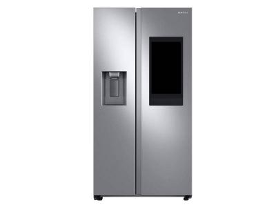 36" Samsung 21.5 Cu. Ft. side by Side Door Family Hub Refrigerator - RS22T5561SR