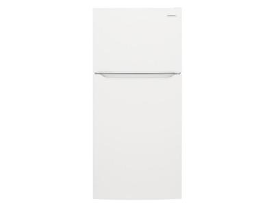 30" Frigidaire 20.0 Cu. Ft. Top Freezer Refrigerator In White - FFTR2045VW