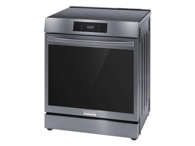 30" Frigidaire Gallery  6.2 Cu. Ft. Front Control Induction Range with Total Convection - GCFI306CBD