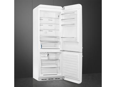 28" SMEG 50's Style 18 Cu. Ft. Freestanding Bottom Mount Refrigerator - FAB38URWH