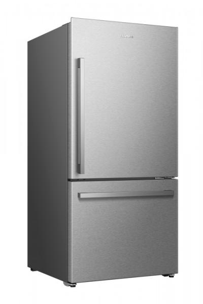 32" Hisense 22.3 Cu. Ft. PureFlat Collection Full-Depth Bottom Mount Refrigerator - RB22A2FSE