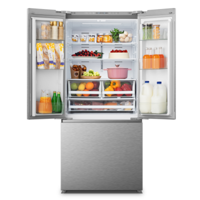 30" Hisense 20.8 Cu. Ft. PureFlat Collection Full-Depth French Door Refrigerator - RF210N6ASE