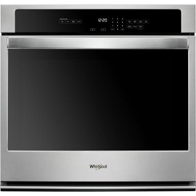 30" Whirlpool 5.0 Cu. Ft. Single Wall Oven With the Fit System - WOS31ES0JS