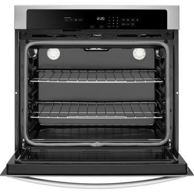 30" Whirlpool 5.0 Cu. Ft. Single Wall Oven With the Fit System - WOS31ES0JS