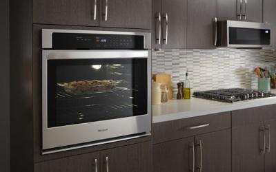 30" Whirlpool 5.0 Cu. Ft. Single Wall Oven With the Fit System - WOS31ES0JS