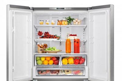 36" Hisense 26.6 Cu. Ft. Full-Depth French Door Refrigerator - RF266C3FSE