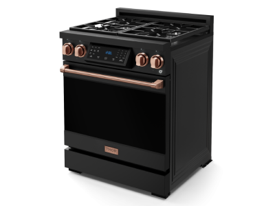 30" ThorKitchen GR Series Professional Gas Range with Tilt Panel Touch Control in Rose Gold - RSG30B-RSG